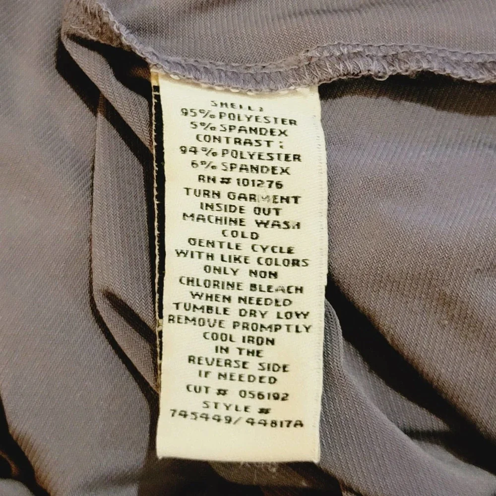 Eci Gray Long Sleeve Top Large NWOT - Picture 6 of 6